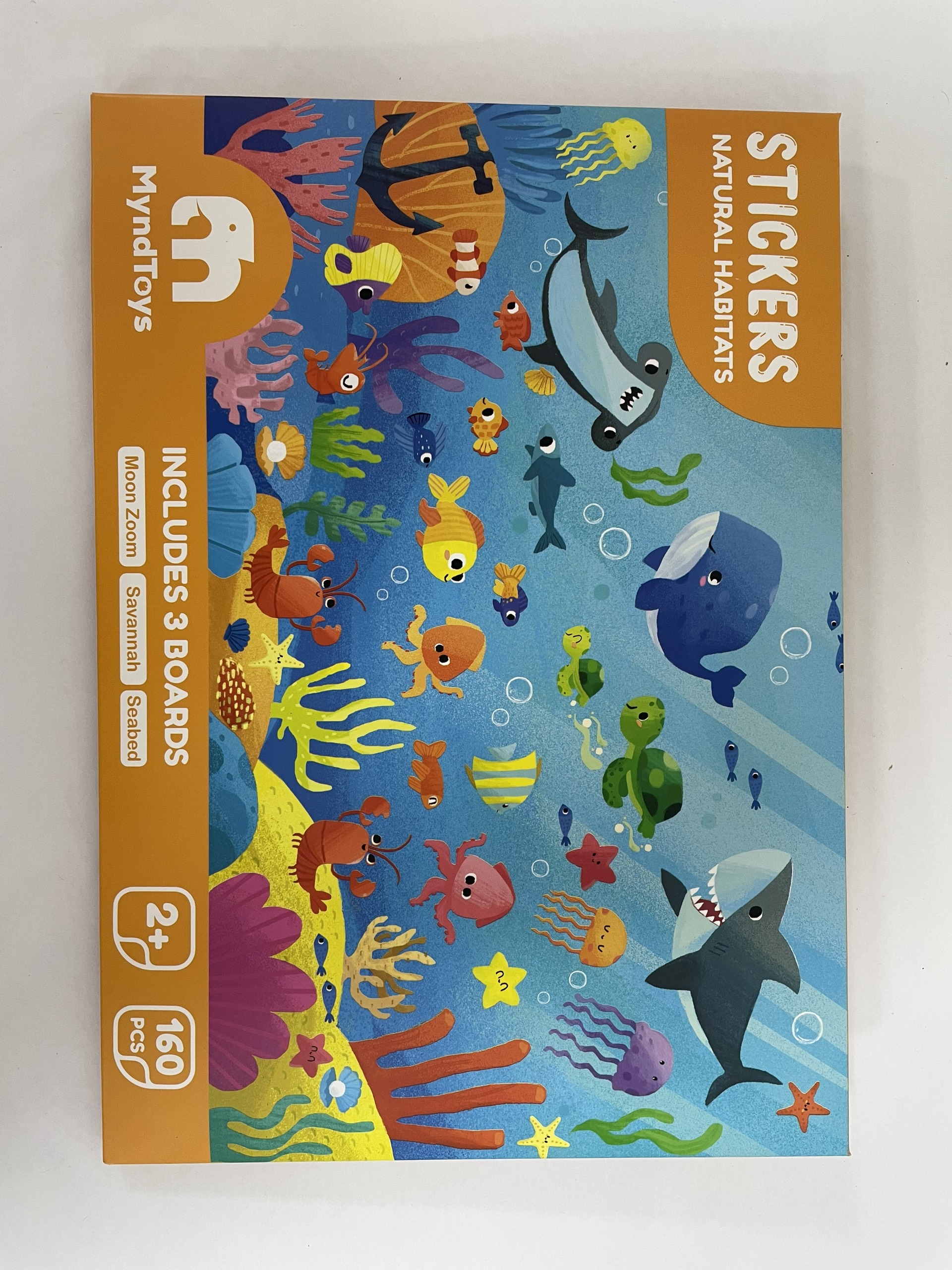 Bộ 160 Miếng Dán Stickers Myndtoys Cao Cấp 03 Chủ Đề An Toàn Cho Bé Từ 2 Tuổi