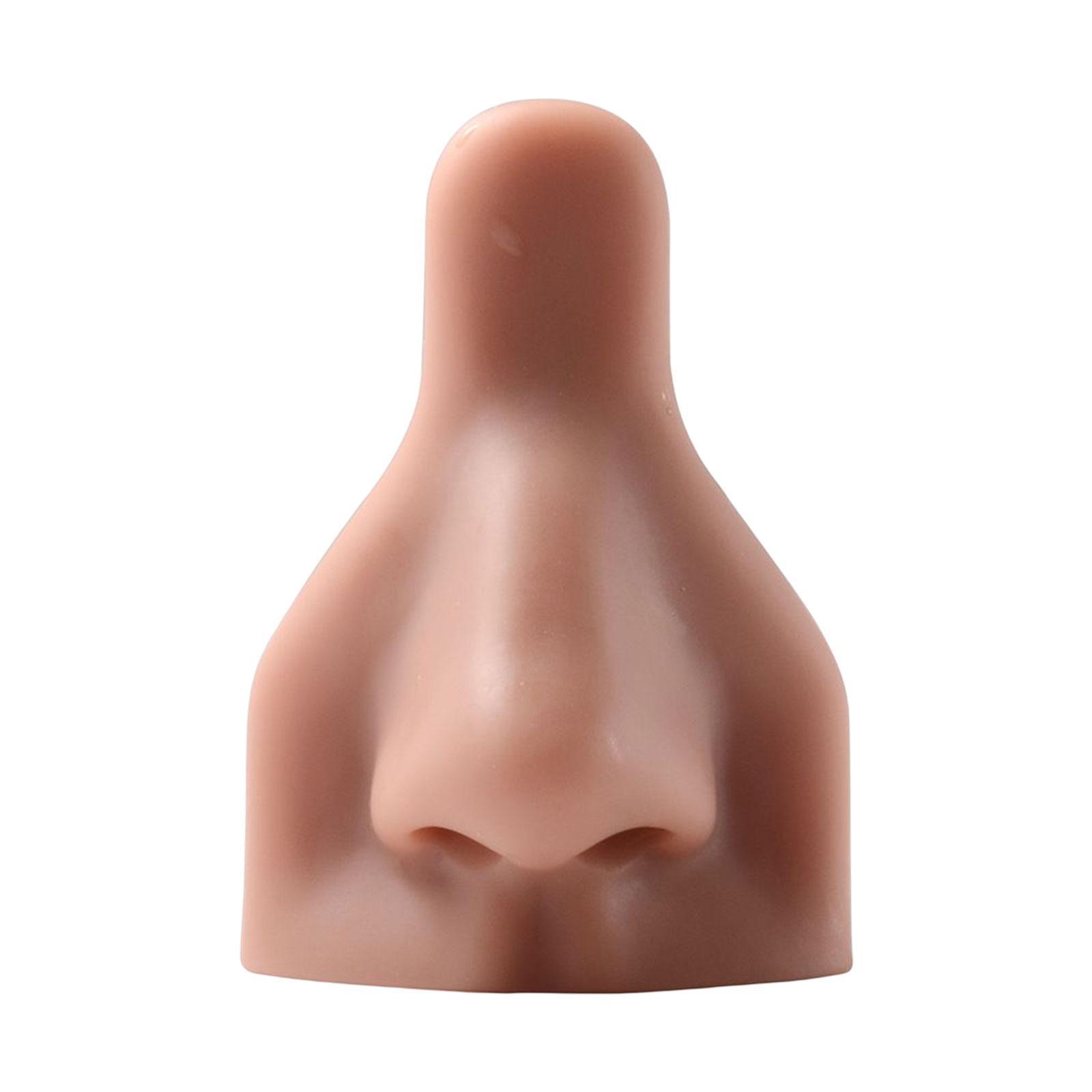 Silicone Nose Model Flexible Body Display Props for Practice Teaching Instructions