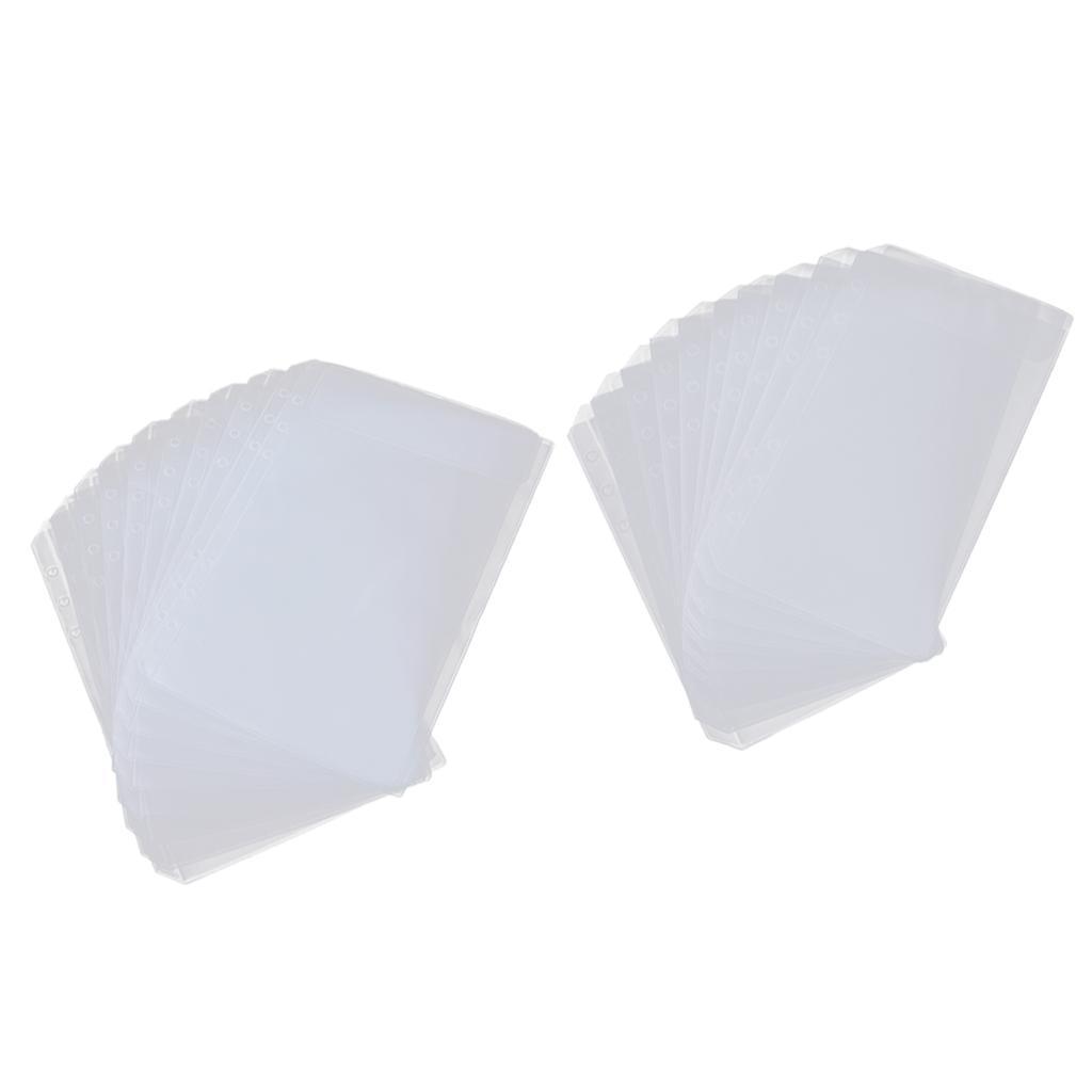 20x Binder Notebook Binder Loose Leaf Bag Collection Bags A5