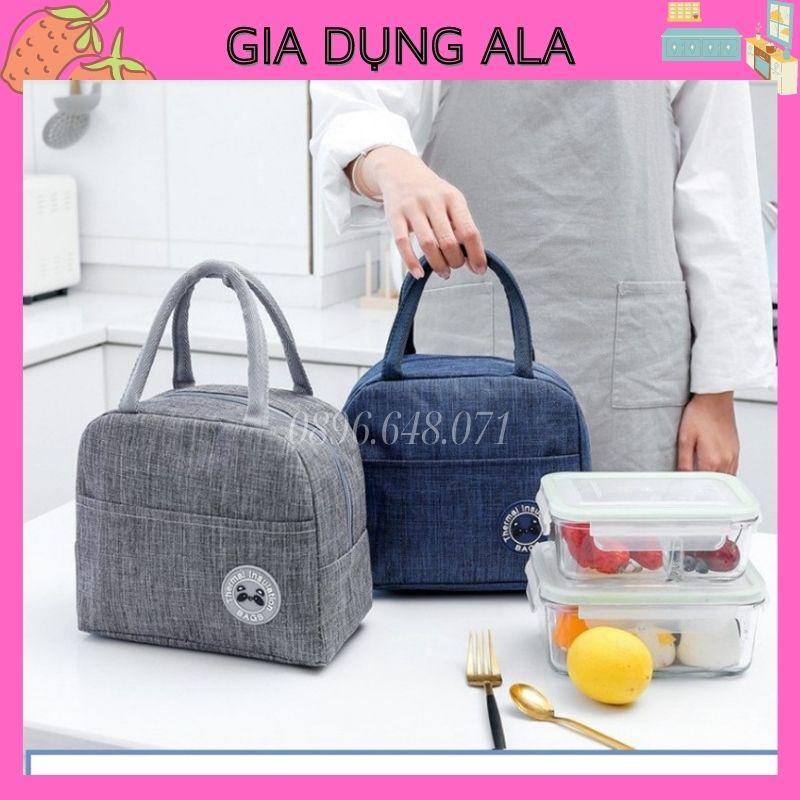 Túi Giữ Nhiệt Đựng Cơm Văn Phòng Mang Cơm, Túi Đựng Bình Nước Đồ Ăn Văn Phòng Tiện Lợi