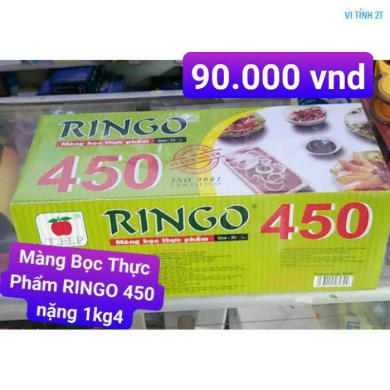 Màng Bọc Thực Phẩm RINGO 450 nguyên siu nặng 1kg45 thức ăn