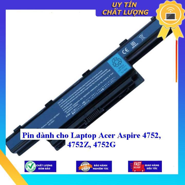 Pin dùng cho Laptop Acer Aspire 4752 4752Z 4752G - Hàng Nhập Khẩu  MIBAT366