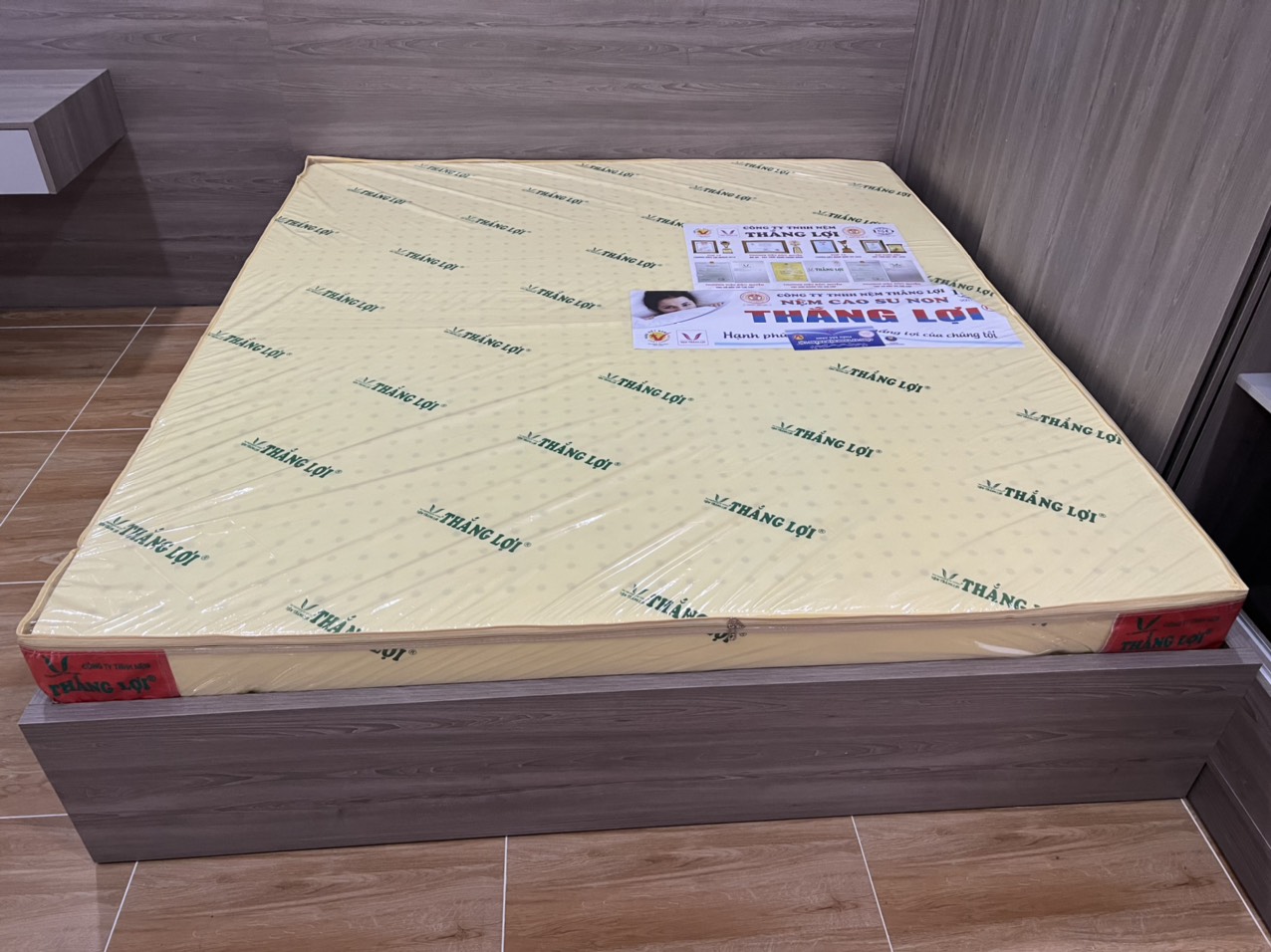 Nệm Cao Su Non Thắng Lợi Size 1M6X2Mx10Cm