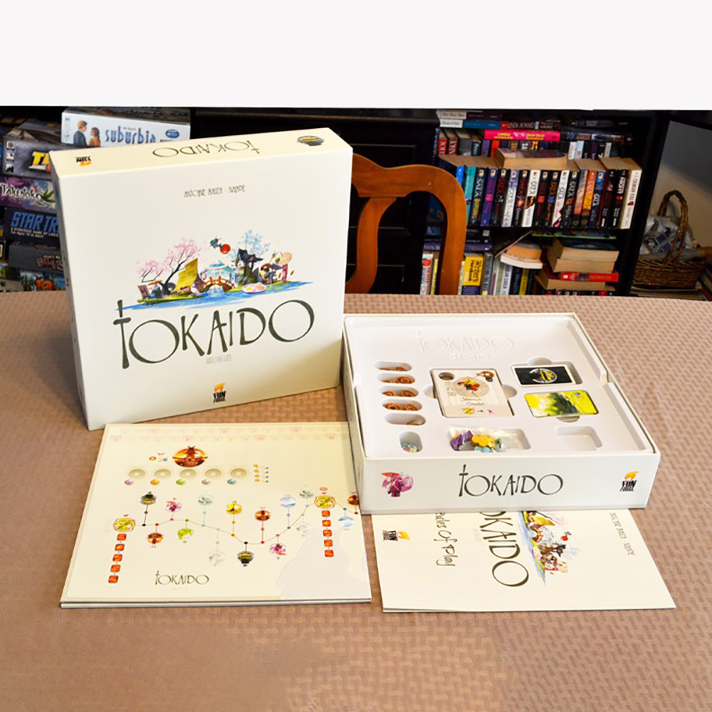 Tokaido Adult Broad Game Bộ Thẻ Bài Trò Chơi Tokaido Lữ Khách Xứ Mặt Trời