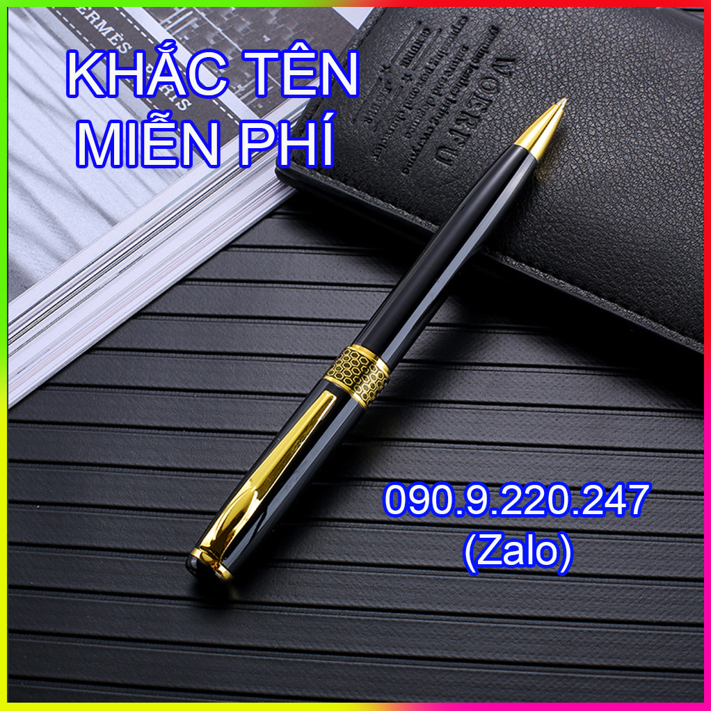 (Gift) Bút ký khắc tên cao cấp thép nguyên khối LC002,  sơn tĩnh cao cấp dành cho doanh nhân