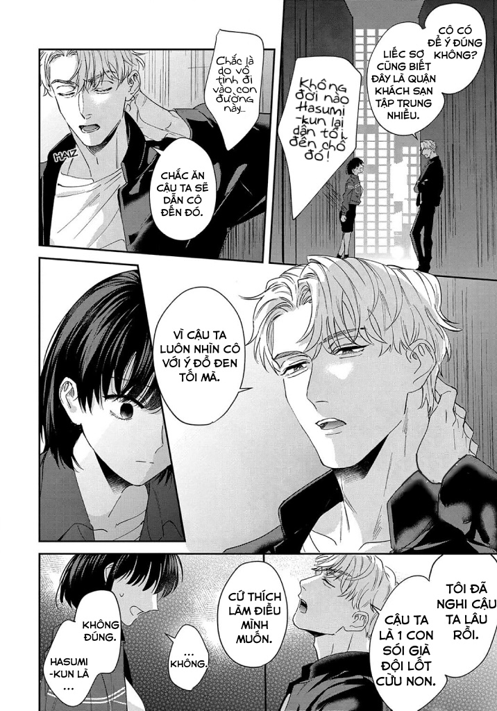 tôi không thể chỉ biết yêu thôi - cấp trên hay soi mói và cấp dưới nghiện mùi chapter 8.1 8