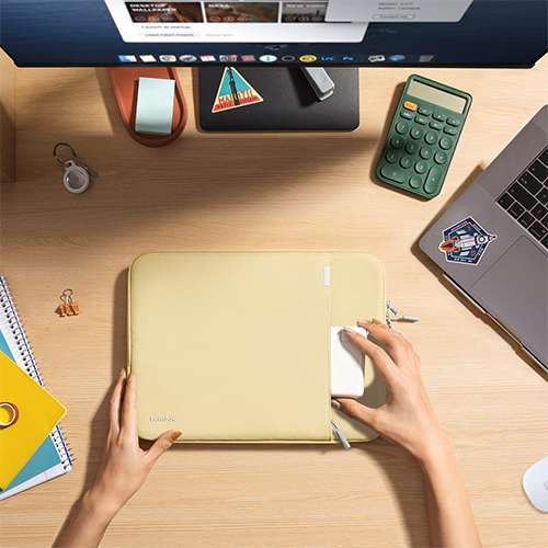 Túi chống sốc Tomtoc Defender-A13 Laptop Sleeve Mbook 13.5/14.4 inch A13D3 - Hàng chính hãng