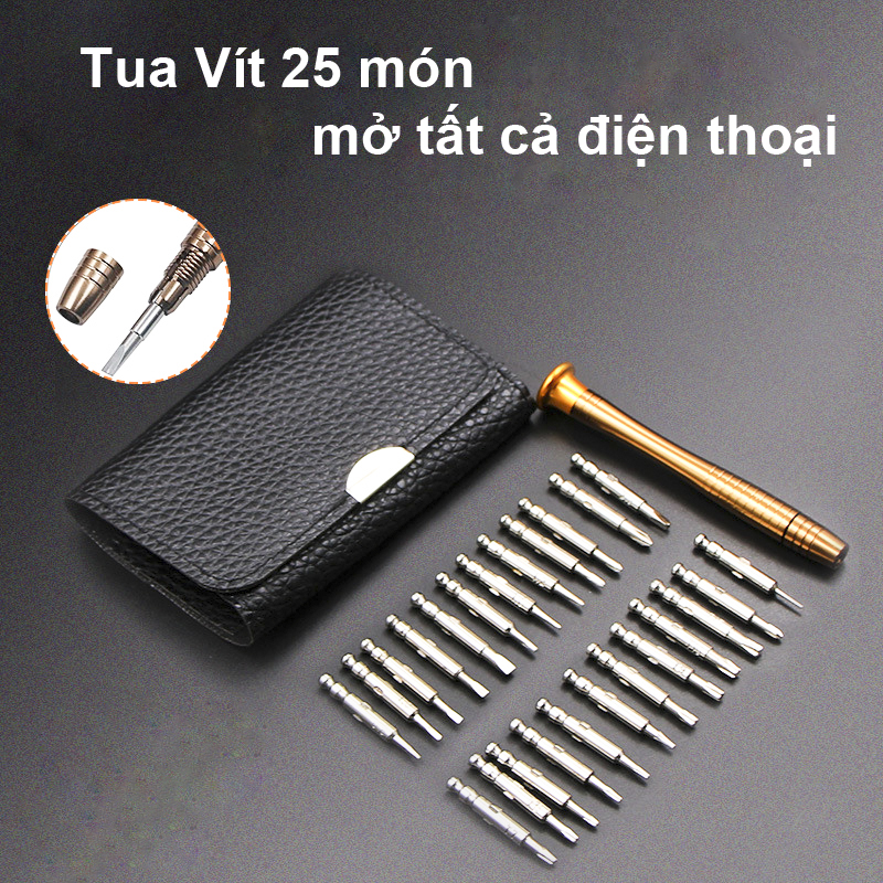 Bộ tua vít đa năng dùng sửa chữa điện thoại, đồng hồ đeo tay máy tính laptop, đồ điện tử