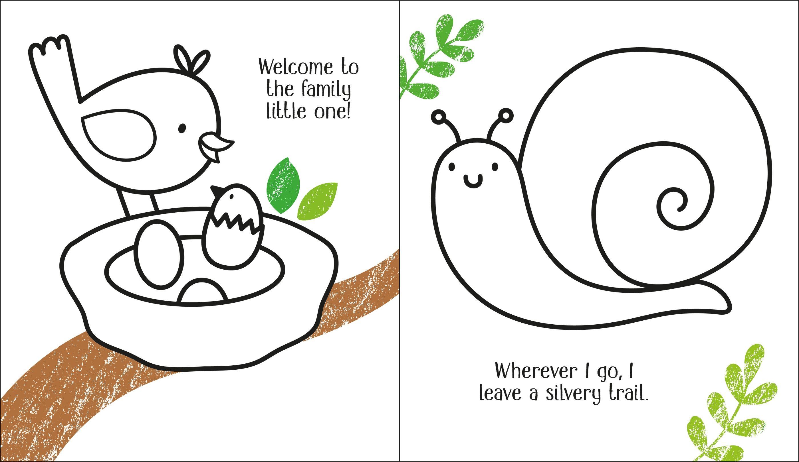 First Colouring Springtime