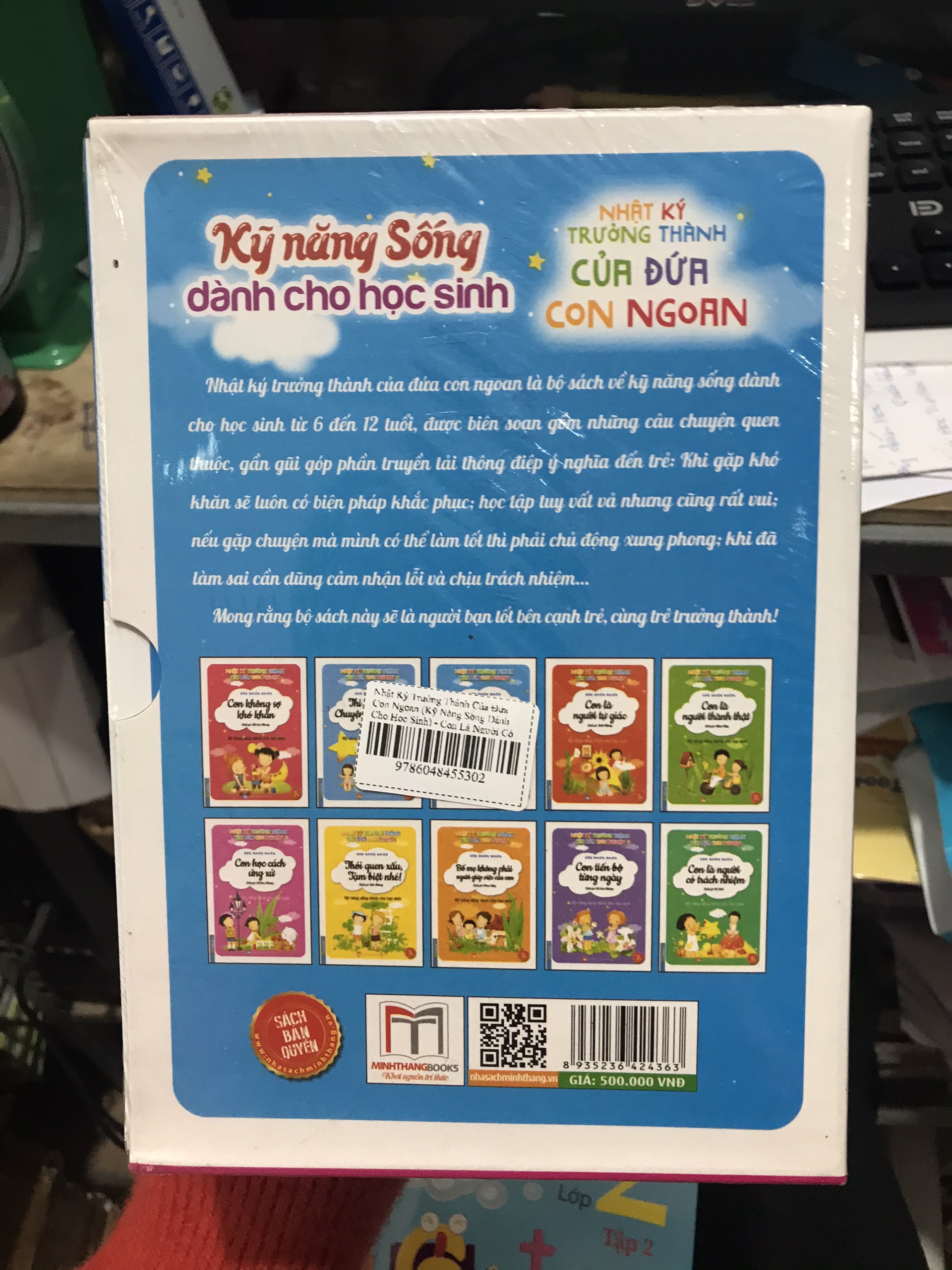 Combo kỹ năng sống dành cho học sinh : Nhật ký trưởng thành của đứa con ngoan