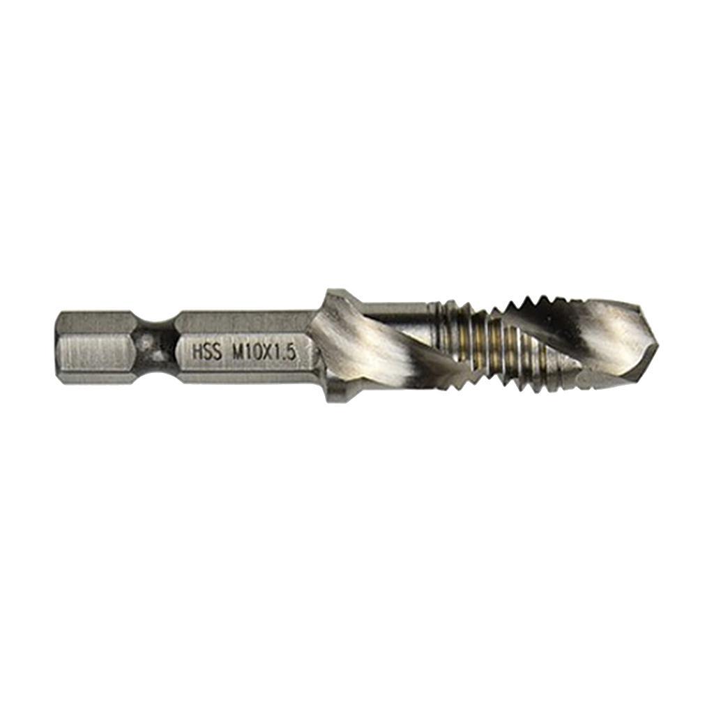 2-4pack Hand Tap Drill Bits M3 M4 M5 M6 M8 M10 Metalworking Tools M10x1.5mm