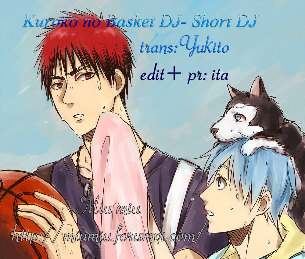 kuroko – tuyển thủ vô hình: short doujinshi chapter 4 1