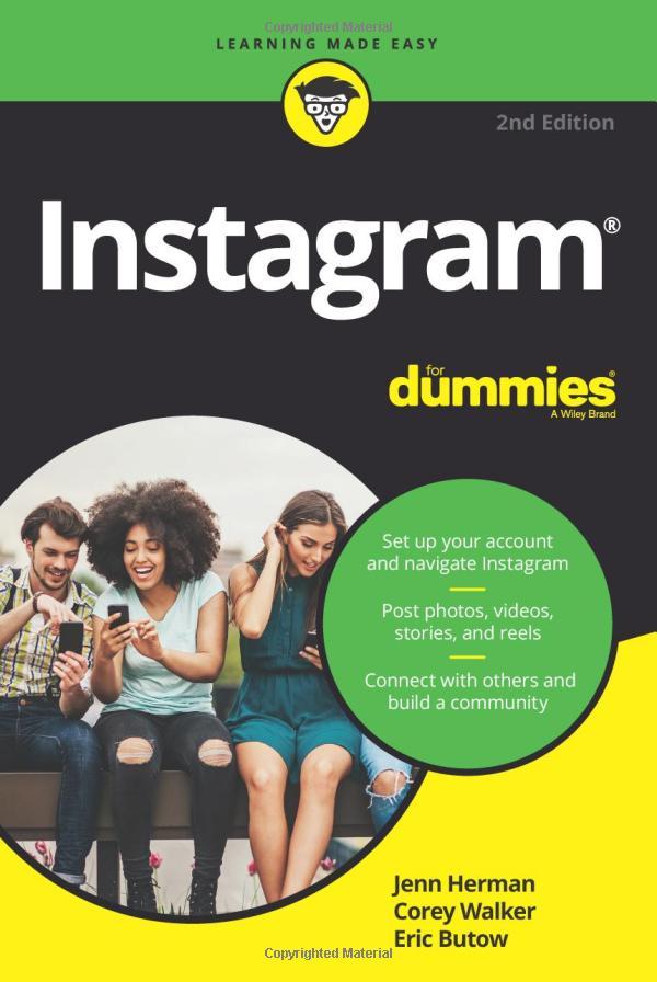 Sách ngoại văn: Instagram For Dummies 2nd Edition