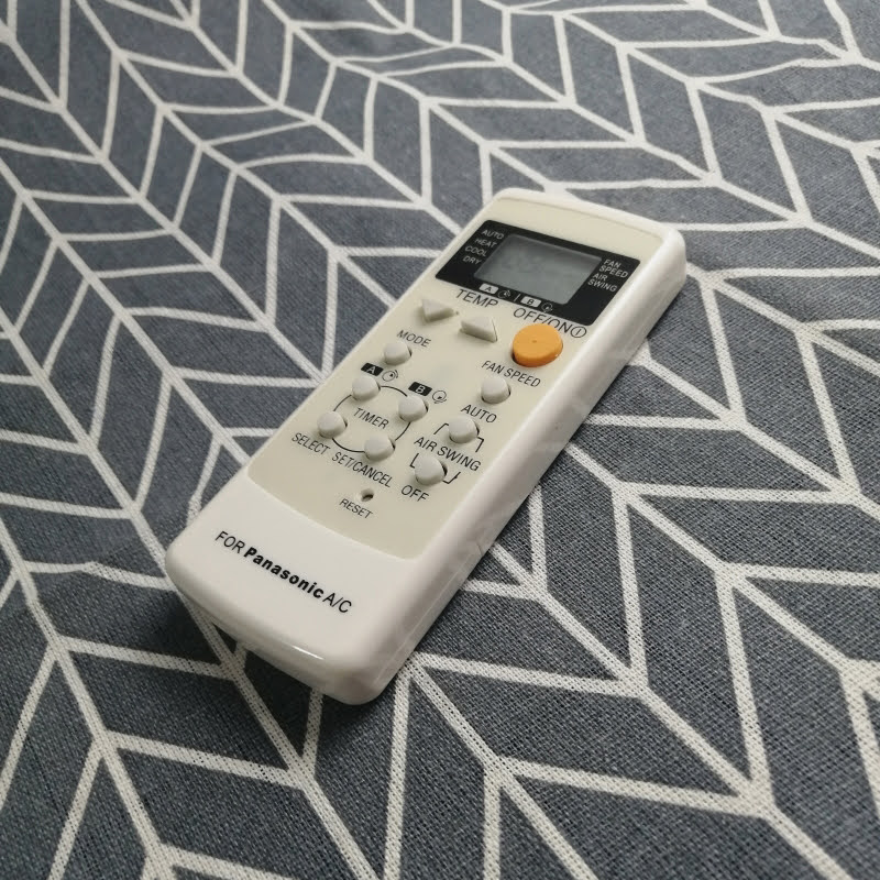 Điều Khiển Điều Hòa Panasonic Nút Tròn 2 Chiều-Remote Máy Lạnh Panasonic