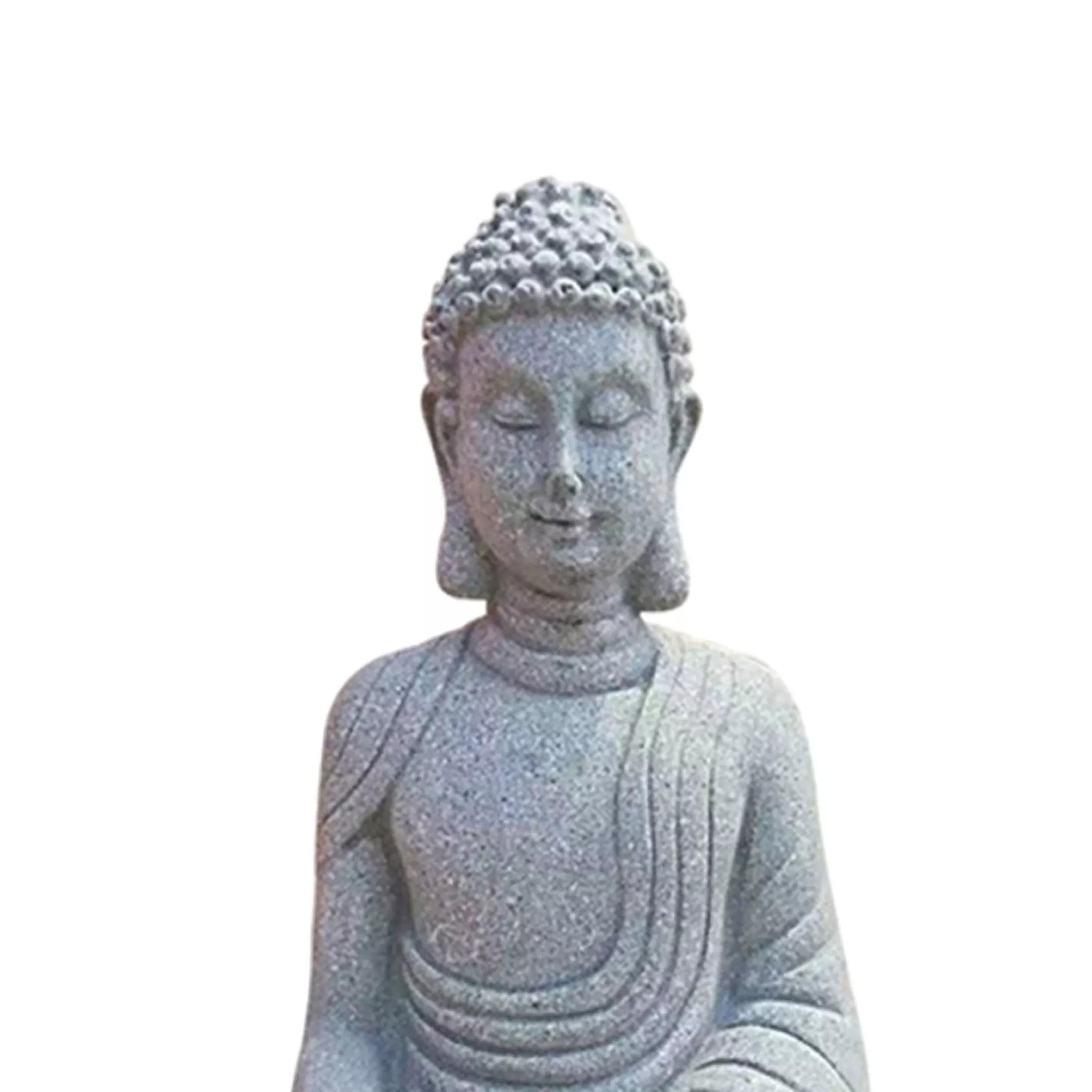 Tượng Phật đá sa thạch 11cm trang trí nhà cửa phong thủy, bàn trà, hồ cá, thuỷ sinh, tiểu cảnh, bán cạn, terrarium