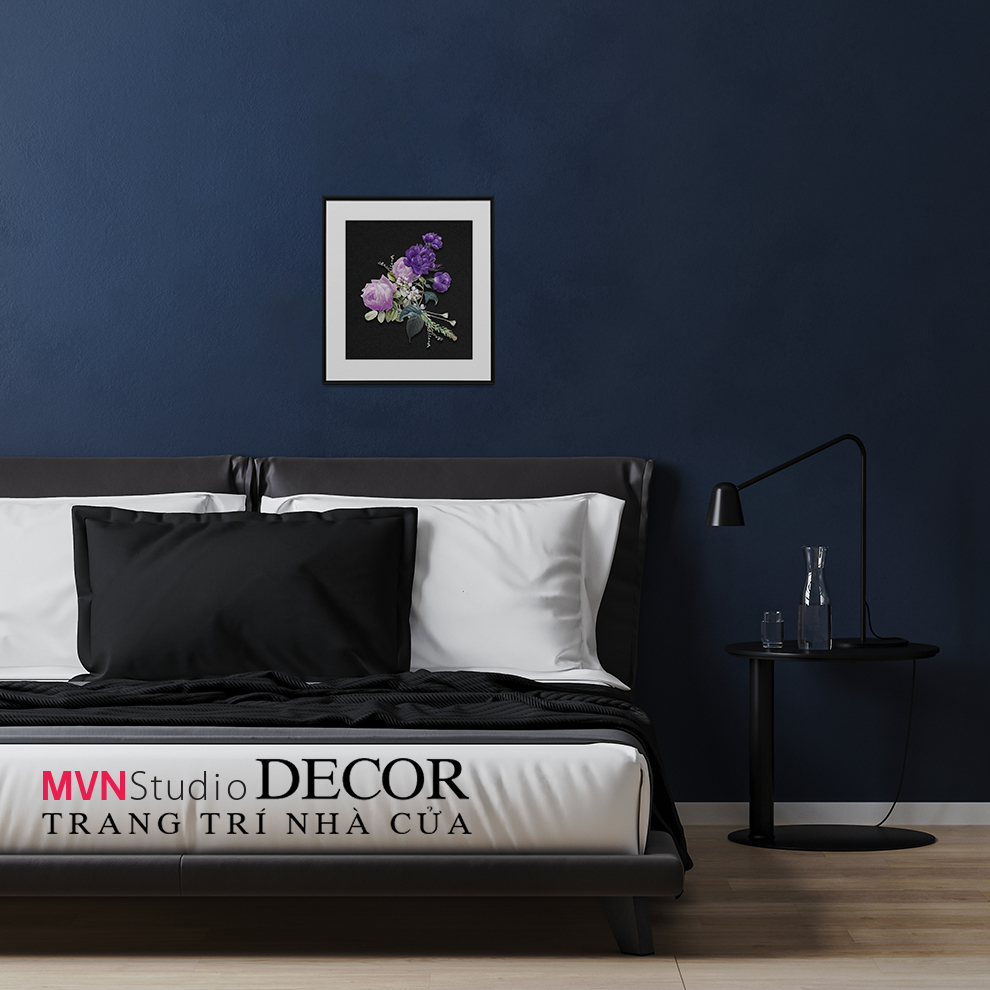 Tranh decal dán tường KHUNG ẢNH HOA trang trí PHÒNG KHÁCH, BÀN LÀM VIỆC, PHÒNG NGỦ - MVN Studio Decor