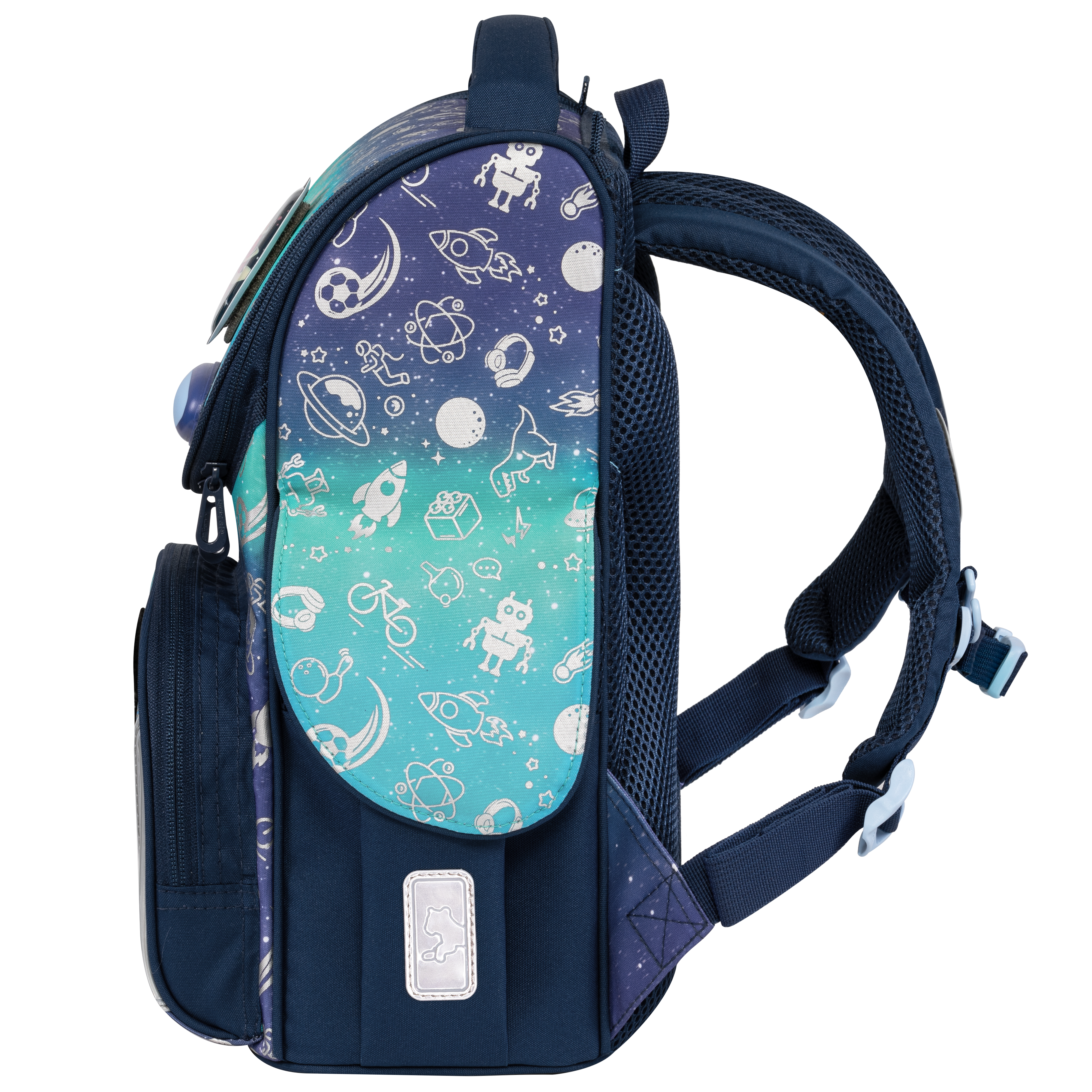 Cặp Chống Gù Nature Quest Schoolbag Pro - Space Things - Go Green - Tiger Family TGNQ-097A