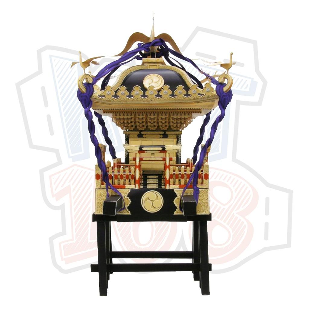 Mô hình giấy Lễ hội Đền thờ di động Nhật Bản Mikoshi (portable shrine)