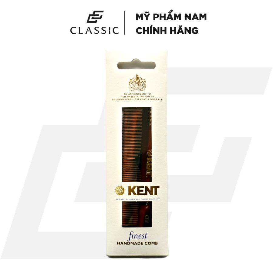 Lược chải tóc Kent Brushes Coarse/Fine Comb – AOT