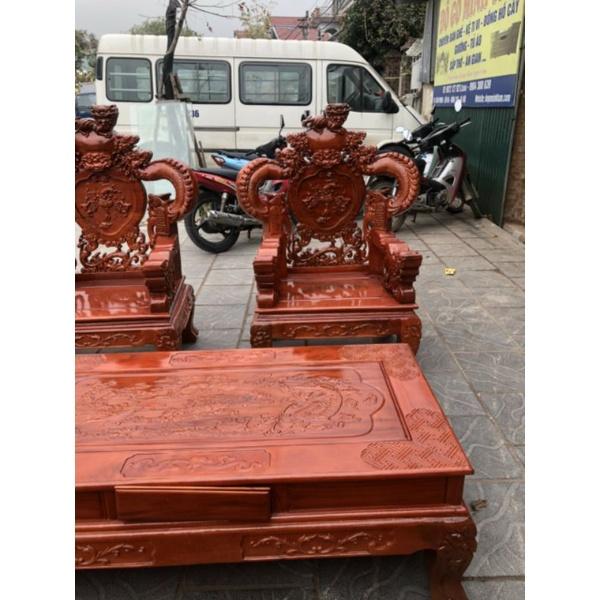 Bộ bàn ghế mẫu rồng khuỳnh - NỘI THẤT BÌNH LONG 0988-352-210
