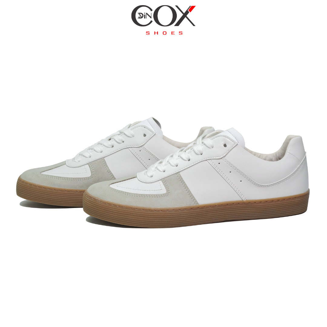 New Arrivals | Giày Sneaker Da - GAT Shoes Nam Nữ DC36 White Gum Dincox Shoes