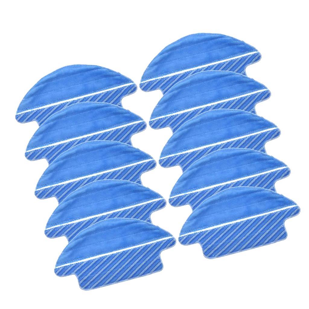 10x Mopping Cloths for Conga 3090 Vacuum Cleaner Replacement Parts Mop Cloth