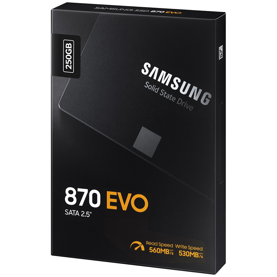 Ổ Cứng SSD Samsung 870 Evo 250GB 2.5-Inch SATA III - Hàng Nhập Khẩu (Box Anh)