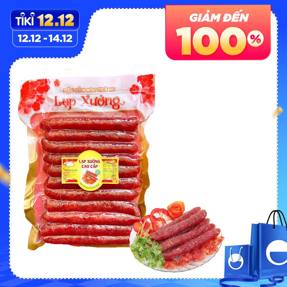 500G LẠP XƯỞNG TÔM THƯỢNG HẠNG ÍT MỠ SIÊU NGON TLP