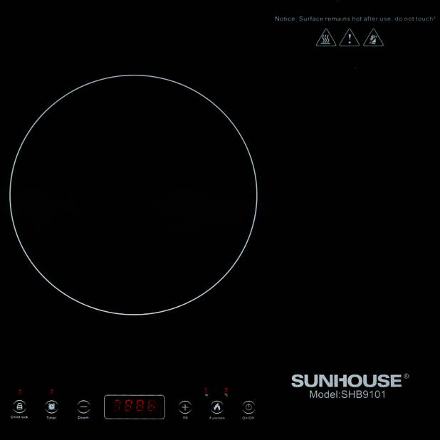 Bếp từ đôi Sunhouse SHB9101 - Hàng Chính Hãng