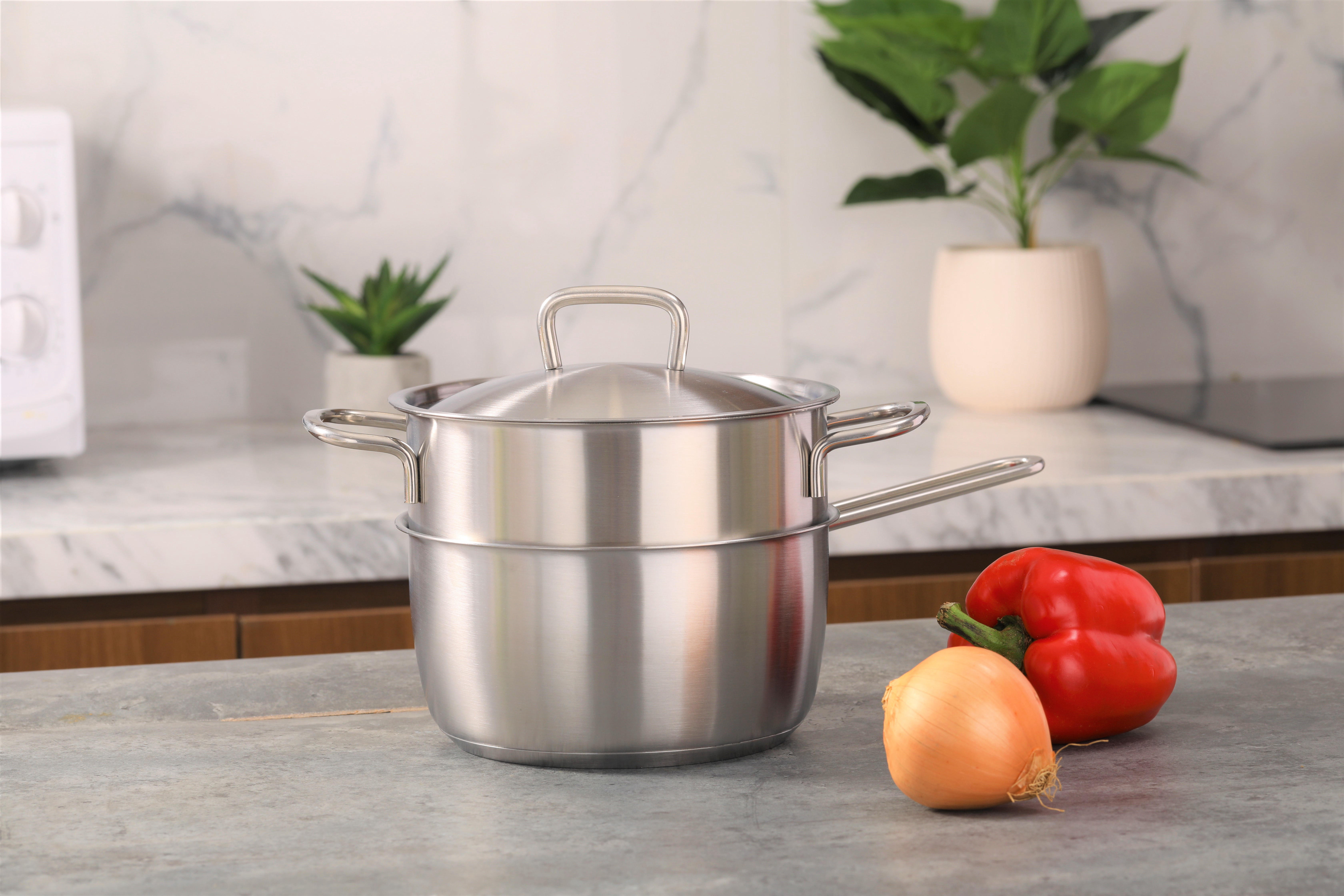 Bộ nồi và quánh edelkochen 3 đáy 18cm