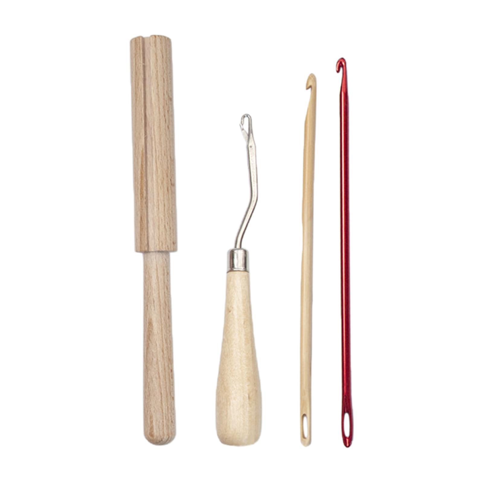 Latch Hook Rug Kit Decoration DIY Canvas Carpet Making Kit for Women