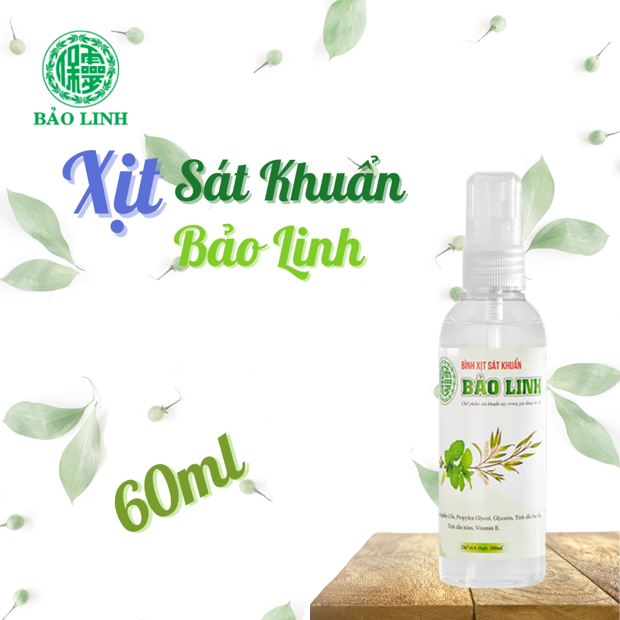 BINH XIT SÁT KHUẨN 60ML - HÀNG CHÍNH HÃNG