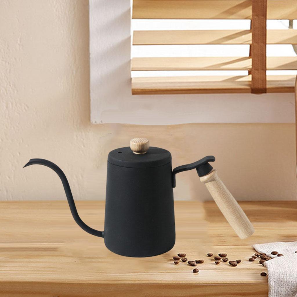 Anti-Rust Tea Kettle Gooseneck Reusable Coffee Pot for Kitchen