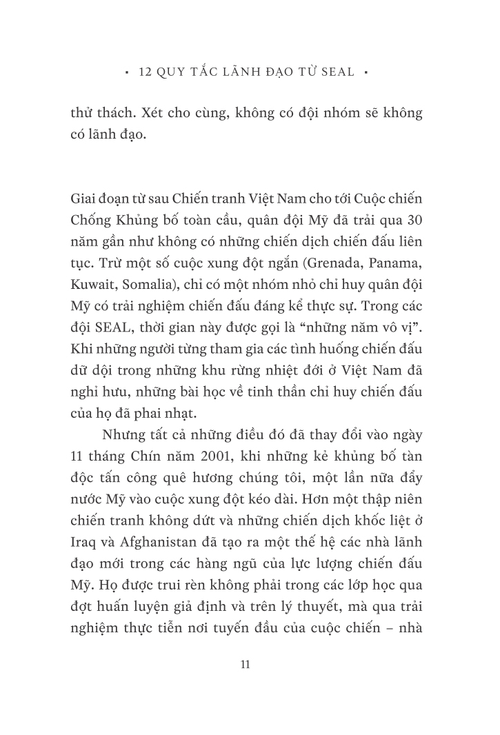 12 Quy Tắc Lãnh Đạo Từ Seal