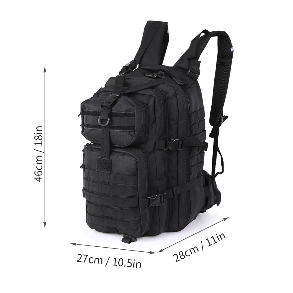 Ba lô trekking, huấn luyện sinh tồn, vải oxford mật độ cao, chống mài mòn, chống rách và thấm nước