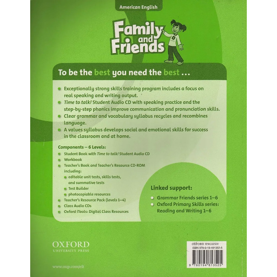 Family and Friends 3: Workbook (American English Edition)