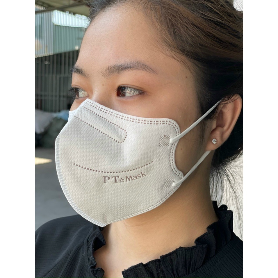 Hộp 10 Cái Khẩu Trang VNN95 PT Mask, 5 Lớp, Kháng Khuẩn, Chống Bụi Siêu Mịn PM2.5, Màu Trắng - Đạt Các Chứng Chỉ ISO 13485, ISO 9001, CE, FDA, TGA.