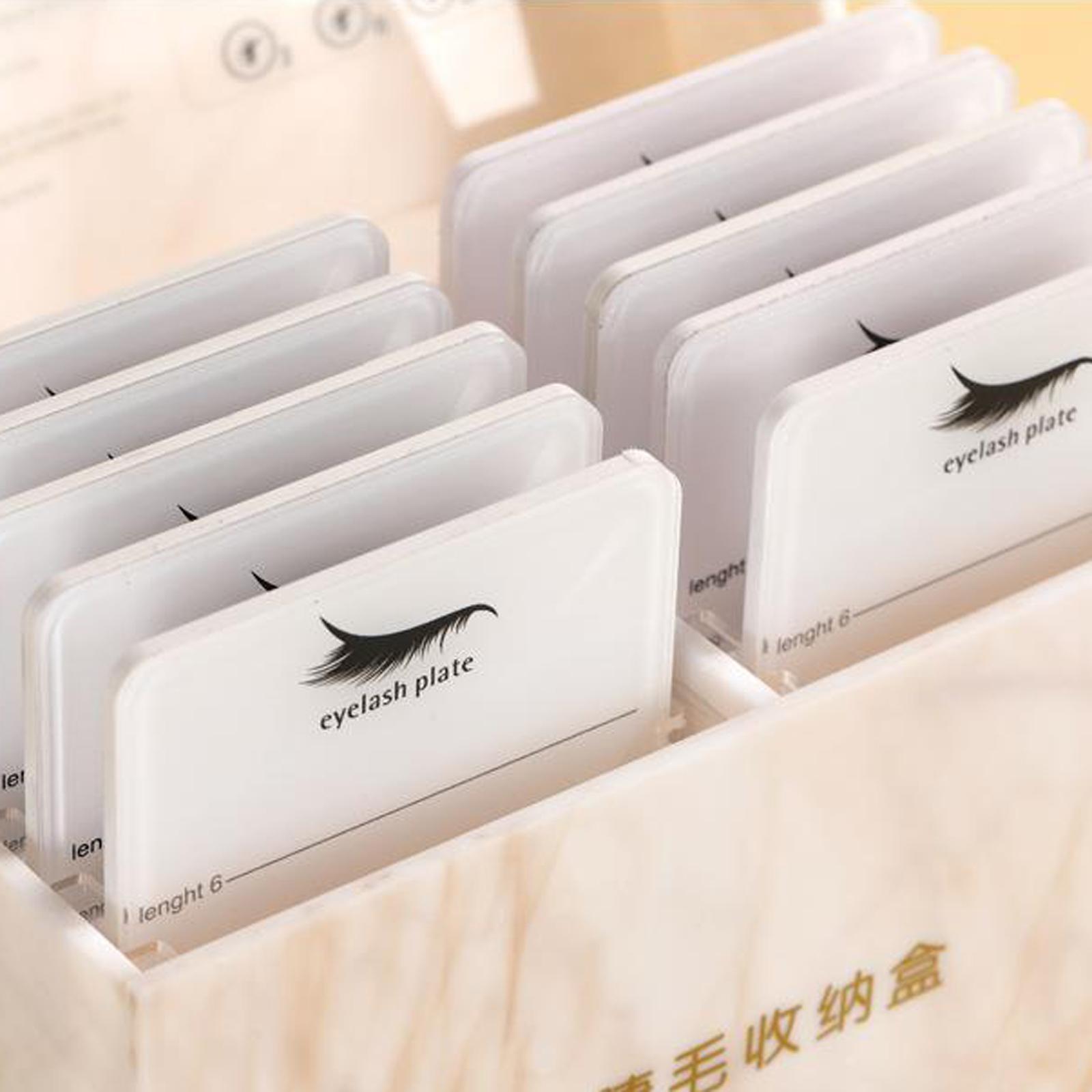 Acrylic Eyelash Storage Box makeup Salon Tool for Grafting 15 Layers