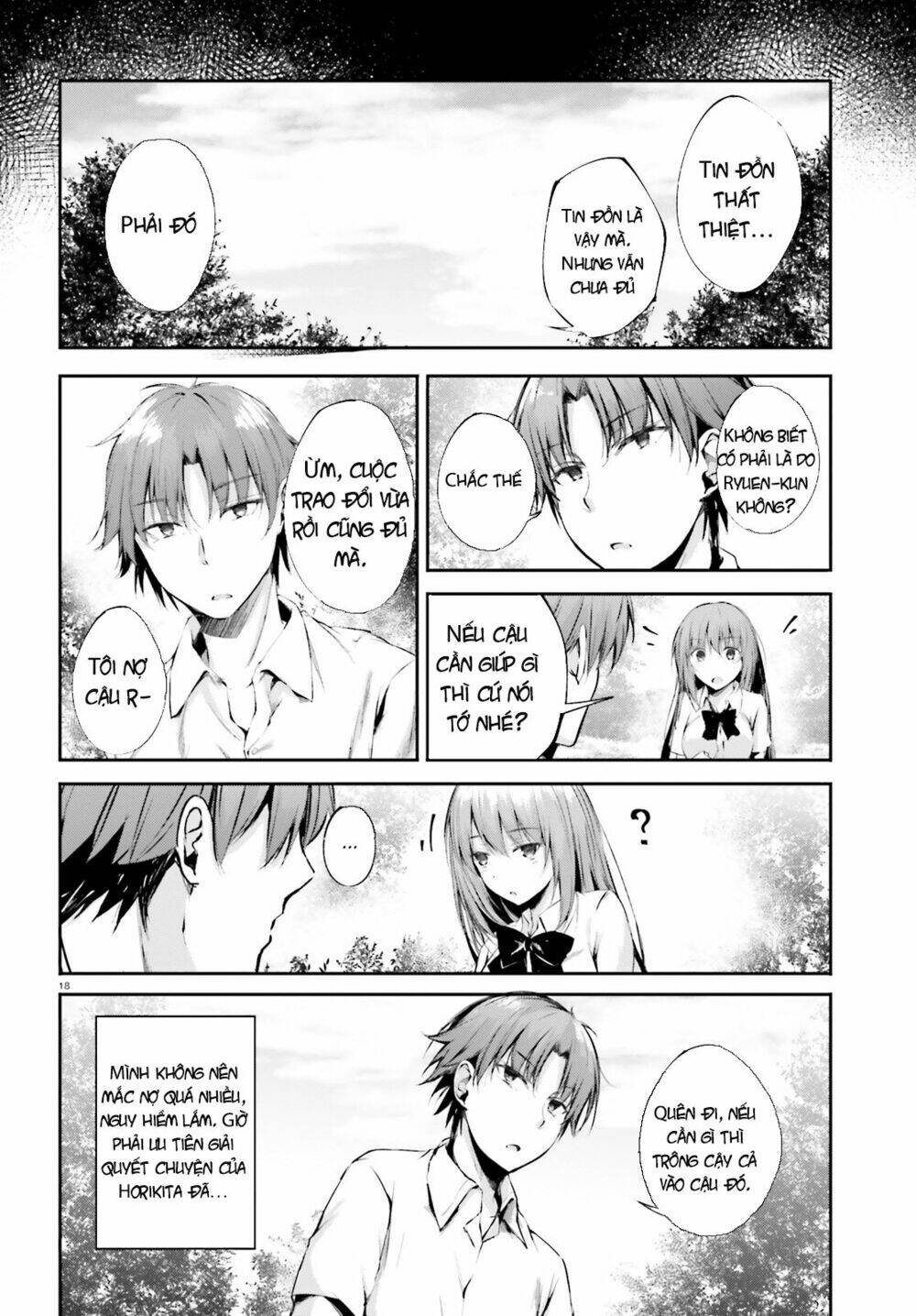 chào mừng đến với lớp học thượng đẳng: √horikita chapter 7 20