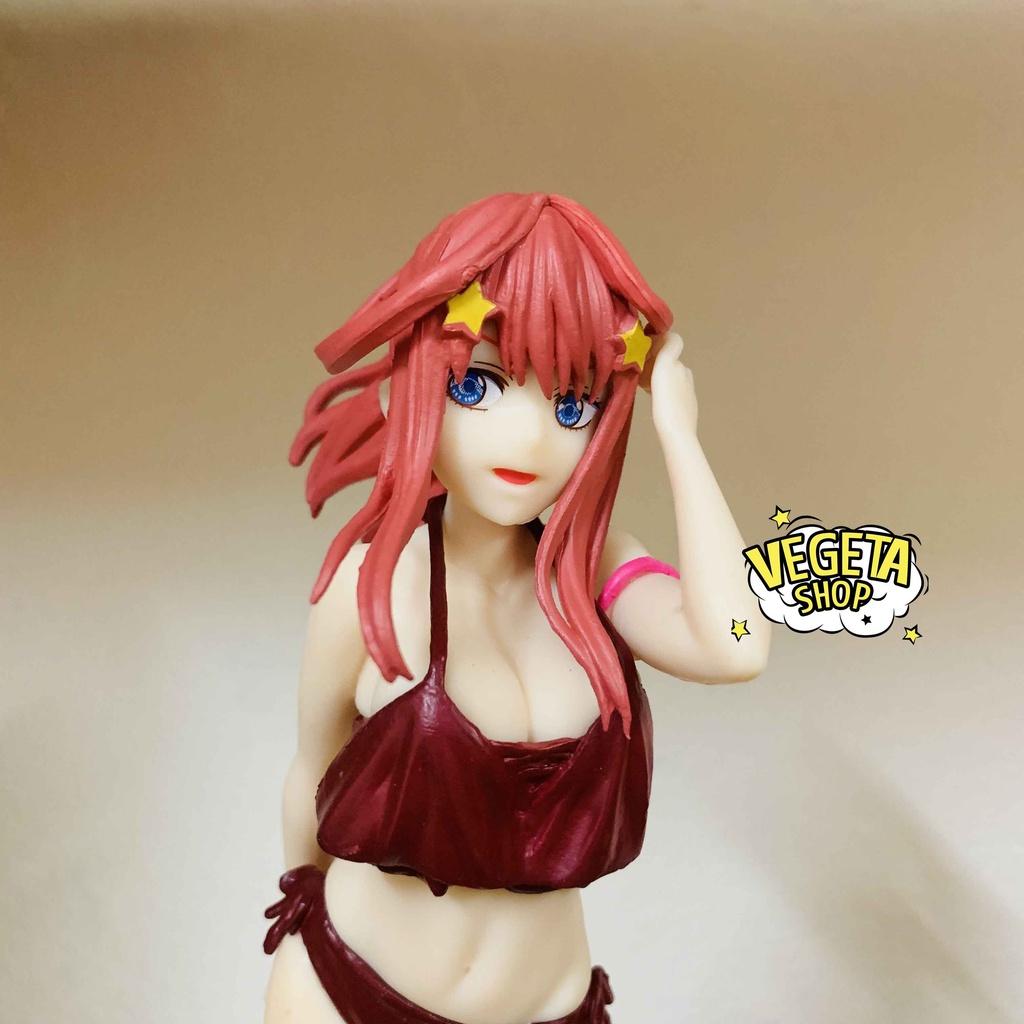 Mô hình Nhà có 5 nàng dâu Gotoubun no Hanayome Ichika Nino Miku Yotsuba Itsuki mặc Bikini Nhà có năm nàng dâu - Cao 20cm