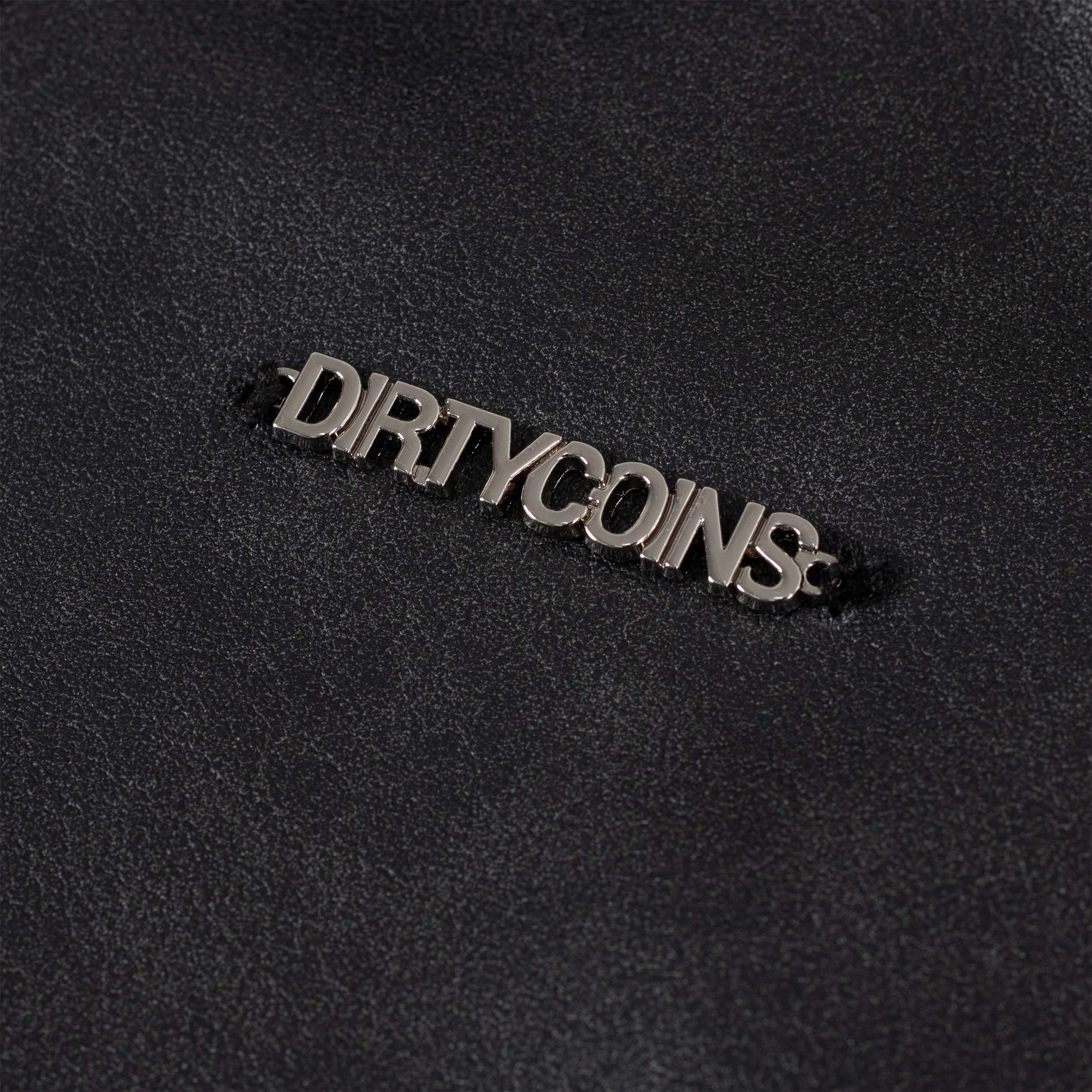 Áo Khoác DirtyCoins Leather Bomber Jacket - Black