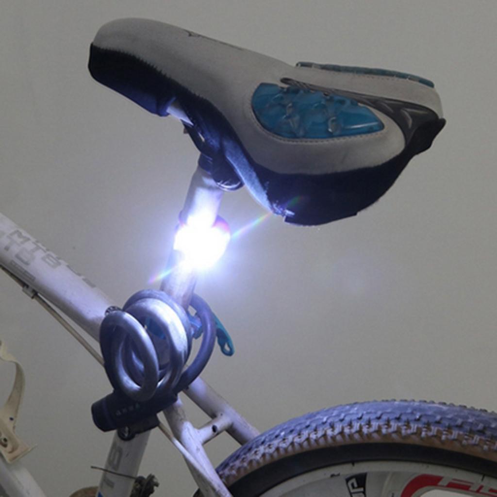 3x LED Bicycle Light Waterproof Front Rear, 3 Brightness Modes, for VTC Cycling Stroller Camping