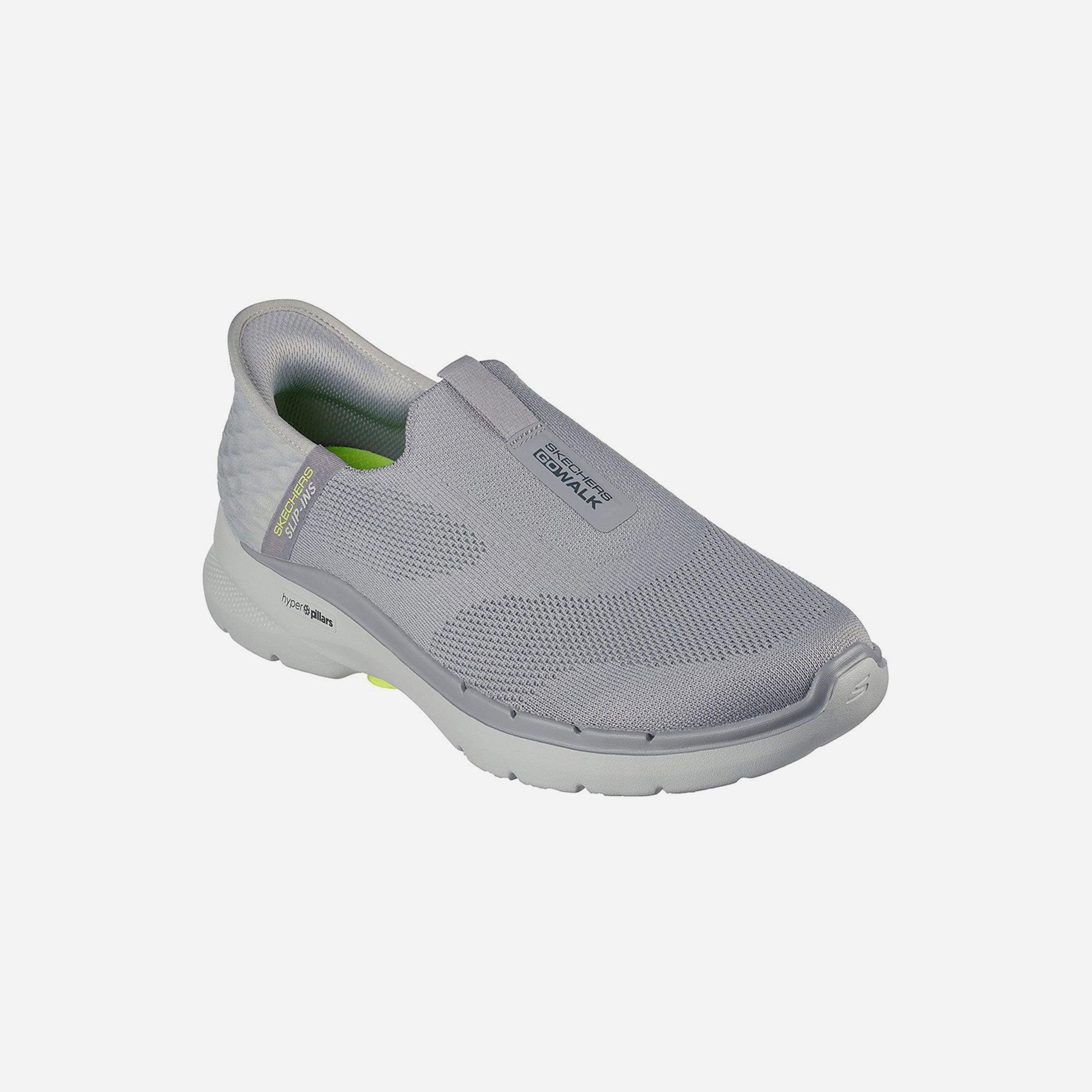 Giày thể thao nam Skechers Go Walk 6 - 216278-GRY