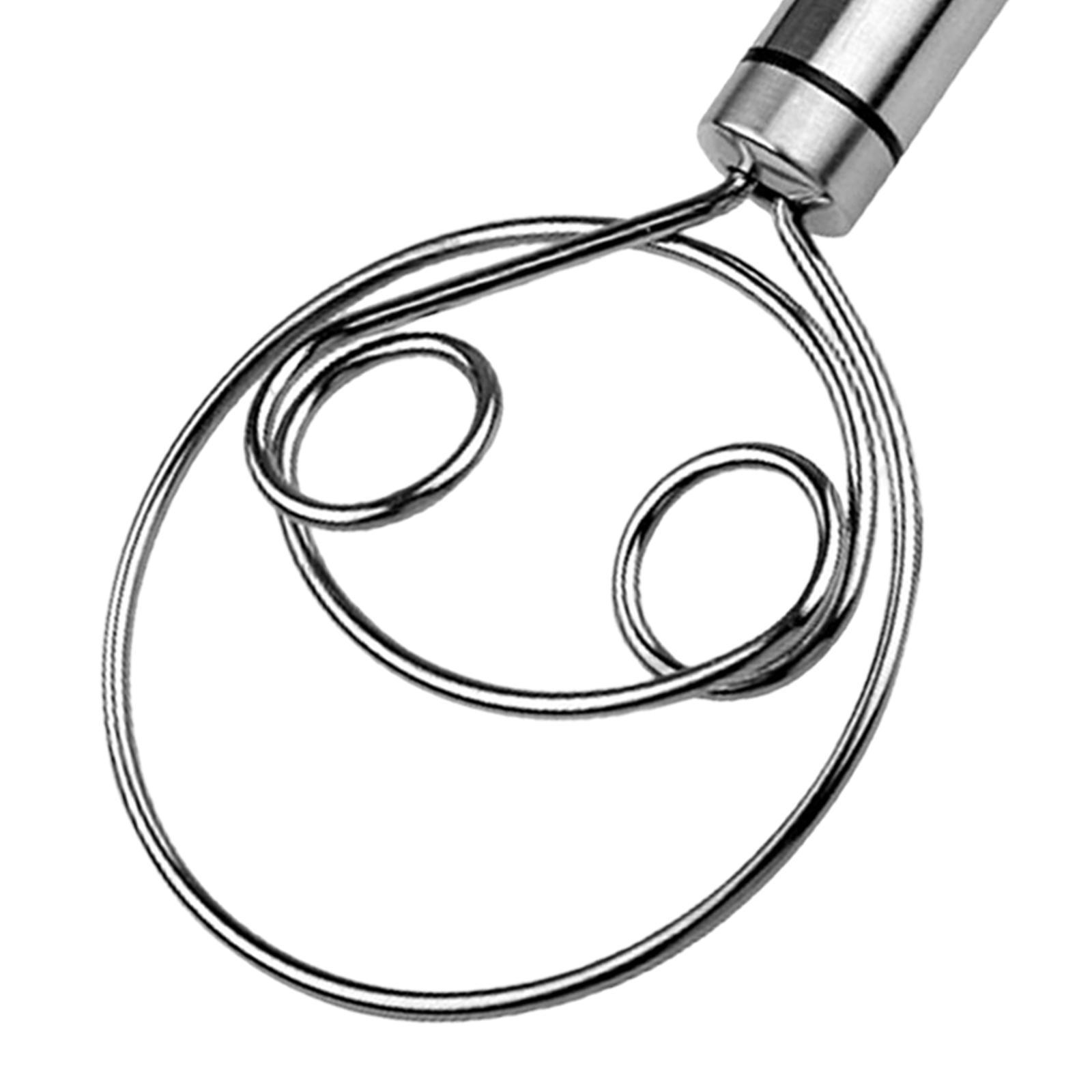 Hand Danish Whisk Kitchen Baking Tools Bread Mixer for Biscuits Dessert Cake