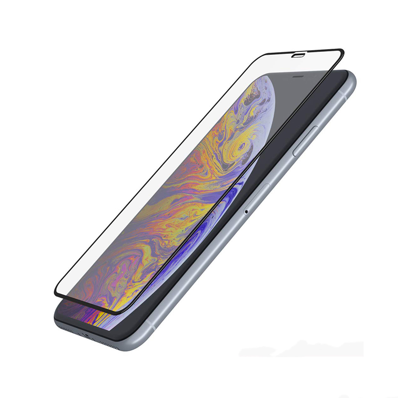 Dán cường lực cho iPhone Xs Max Full 3D MIPOW KING BULL - Hàng chính hãng