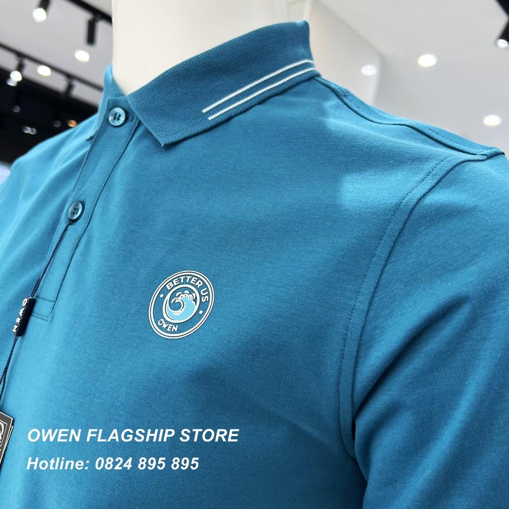 Áo Polo nam Owen chất Cotton thấm hút mồ hôi thoáng mát Mã APV231372
