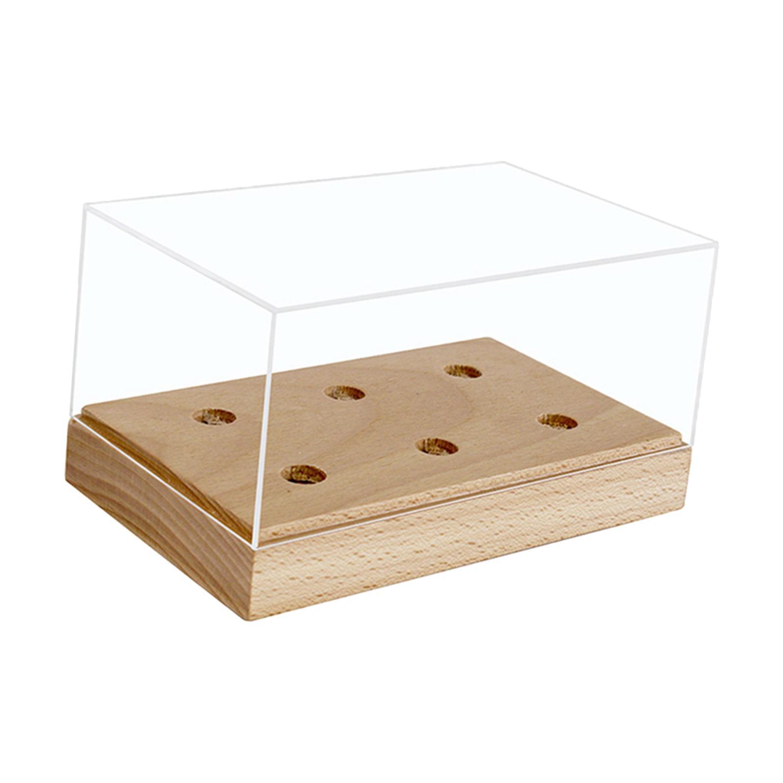 Clear Turntable Headshell Storage Box Accs Cartridges Keeper Phono shell cases Decorative Protection Dus long play Durable Practical for Displaying