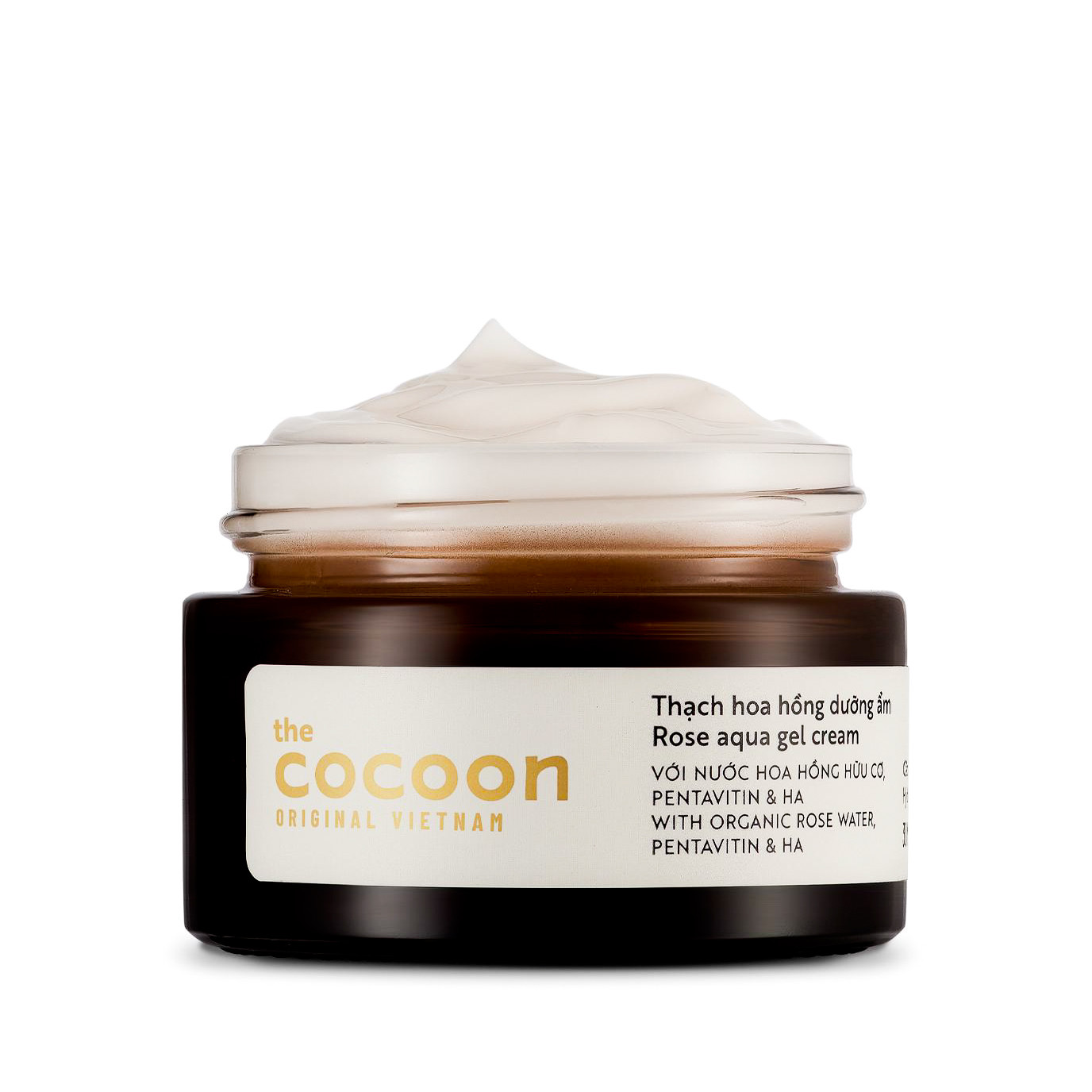 Thạch hoa hồng dưỡng ẩm cocoon 30ml (rose aqua gel cream)