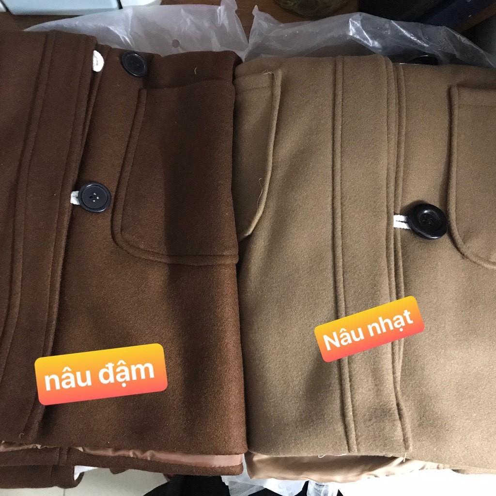 Áo khoác dạ nữ dáng dài