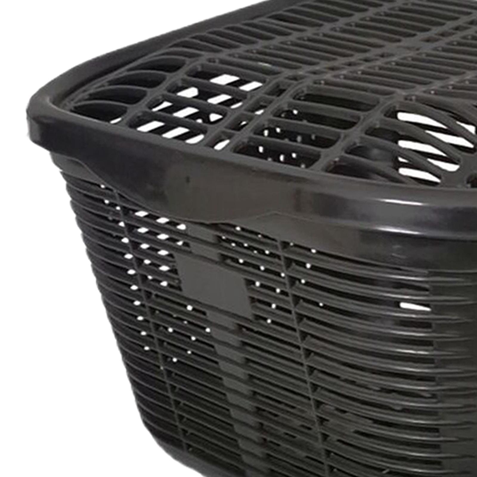 Bike Basket Removable Durable Bike Storage Baskets Bike Accessories with Lid